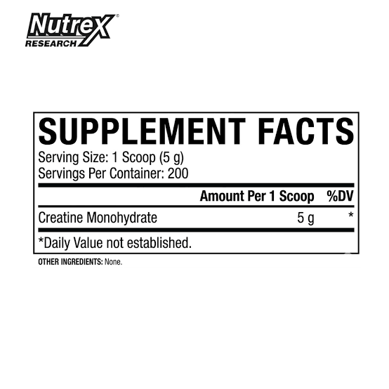 Nutrex | Creatine Monohydrate 60 Serving