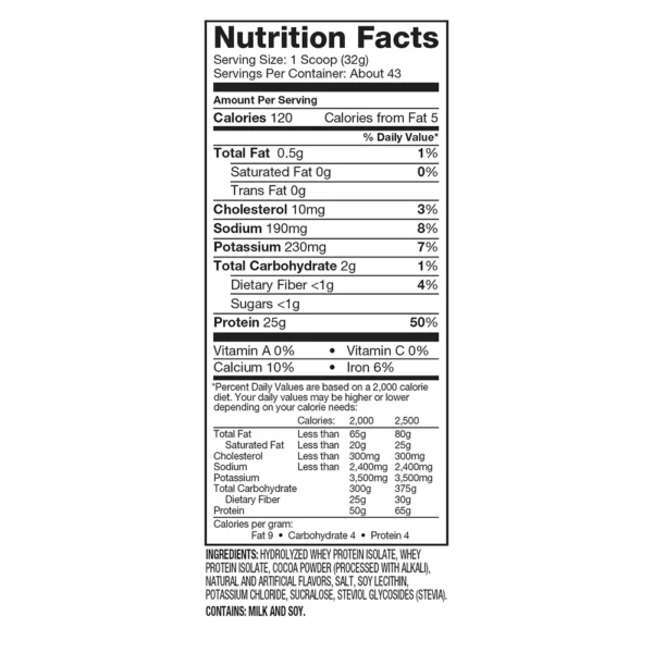 Dymatize ISO100 Hydrolized Protein